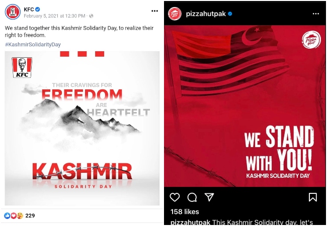 Foreign food chains under fire: #BoycottKFC & #BoycottPizza Hut trends for anti-India rant