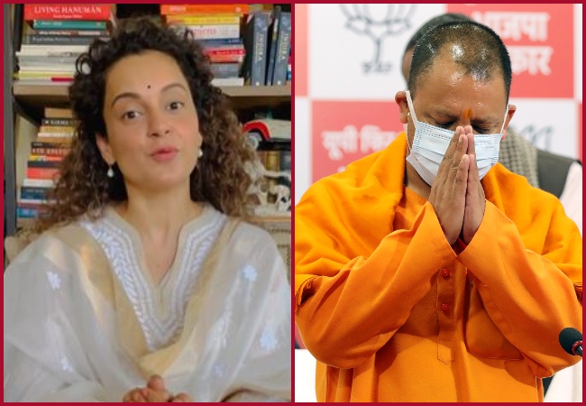 Kangana Ranaut appeals UP voters to cast their votes for Yogi Adityanath (VIDEO)