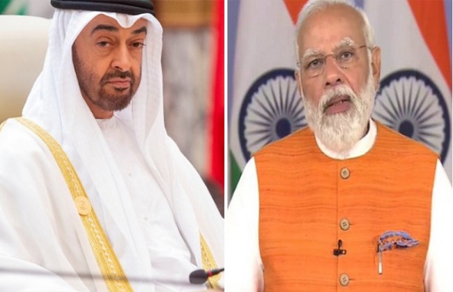 Modi - Abu Dhabi Crown Prince