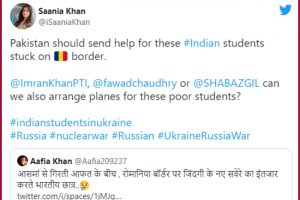 Amid SOS calls by students, Pak Twitter handles play dirty; spreading fake propaganda