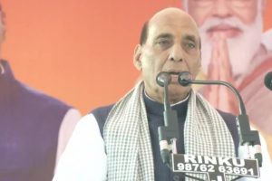 Punjab polls: Channi is like a commander without an army, says Rajnath Singh