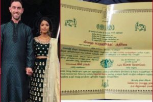 Glenn Maxwell set to marry Indian-origin fiance Vini Raman, wedding card printed in Tamil goes viral