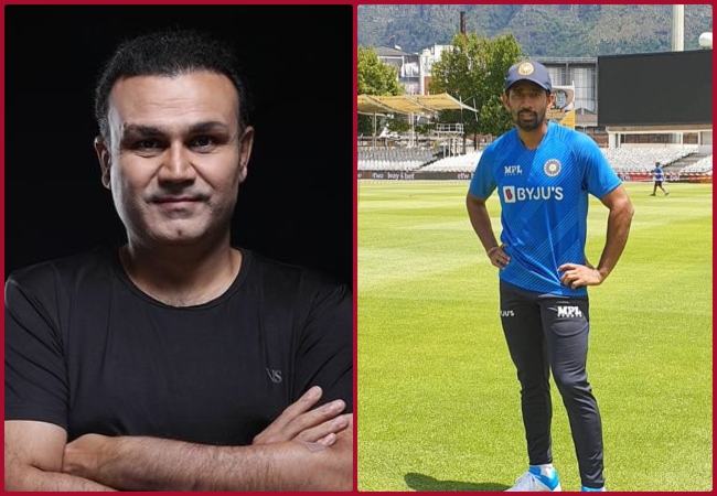 Sehwag supports Wriddhman Saha on Twitter after journalist threatens not to interview him
