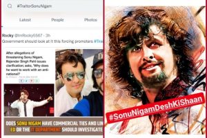 Sonu Nigam trends all day; termed ‘Traitor’ as well as ‘Desh Ki Shaan’ on Twitter; here is what happened