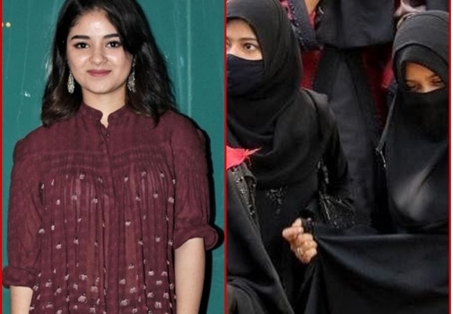 Former actor Zaira Wasim reacts to ongoing Hijab controversy