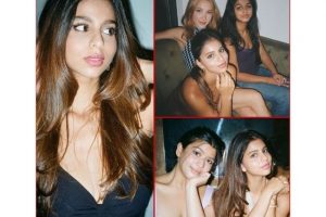 Suhana Khan shares glimpses from her college days