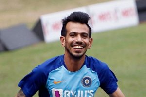 Indian spinner Yuzvendra Chahal impresses fans with popular Pushpa Raj dialogue