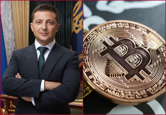 Volodymyr Zelenskyy and Bitcoin