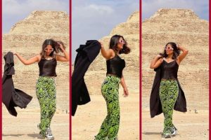 Glamorous, Hina Khan Enjoys Her Vacation In Egypt