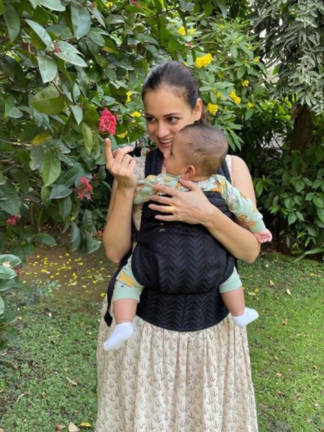Dia Mirza shares a glimpse of her days as a mother