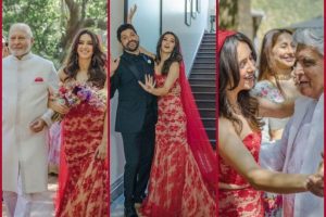 Glimpses of Farhan Akhtar and Shibani Dandekar’s wedding; see here