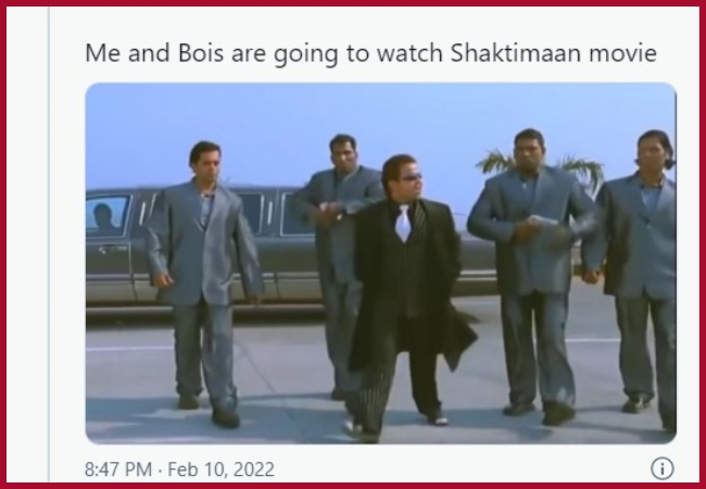 Shaktimaan Movie Announced: Netizens share funny memes and jokes on social media