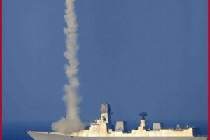 Indian Navy test fires BrahMos supersonic cruise missile