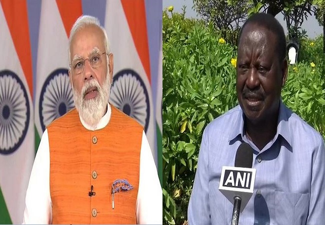 “I’ve discussed with PM Modi to bring Ayurveda to Africa”, says former Kenya PM Raila Odinga