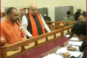 CM Yogi Adityanath files nomination papers as a BJP candidate from Gorakhpur Urban Assembly constituency (VIDEO)