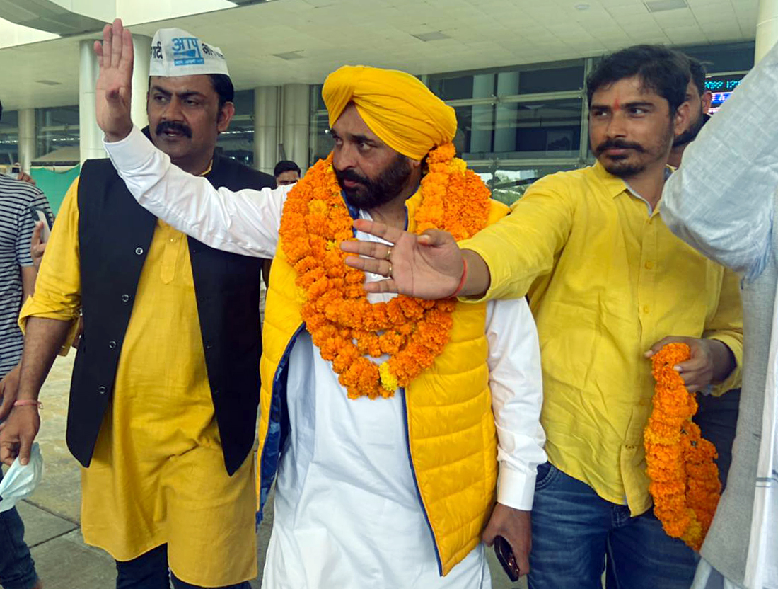 AAP’s Bhagwant Mann to take oath as Punjab CM in Bhagat Singh’s village Khatkarkalan