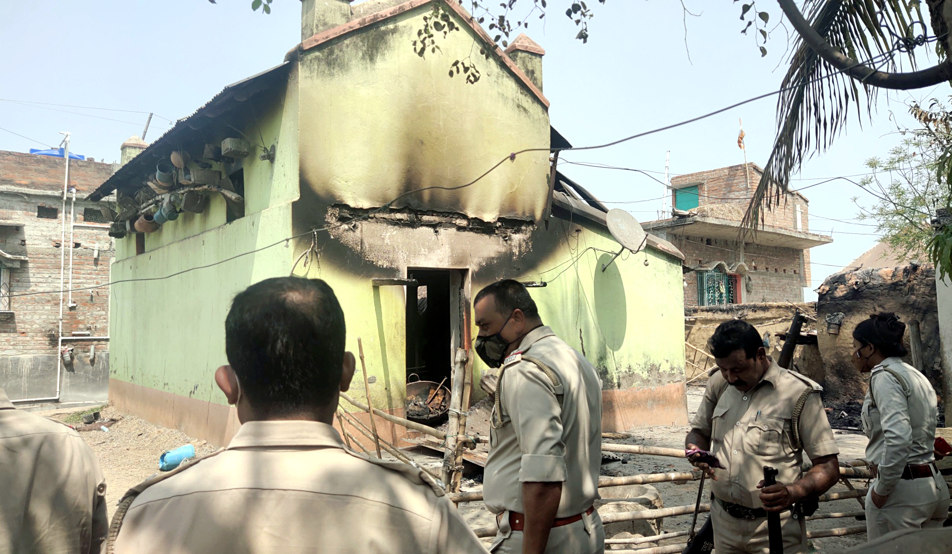 Eight burnt to death after killing of TMC leader in West Bengal’s Birbhum