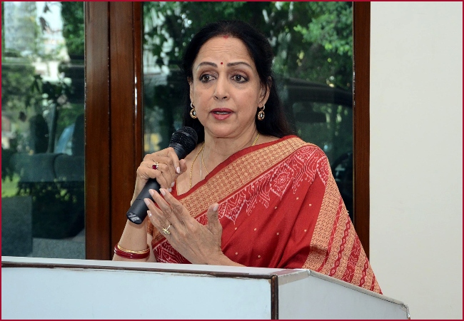 Nothing can come in front of a bulldozer, says Hema Malini after BJP’s win in UP polls