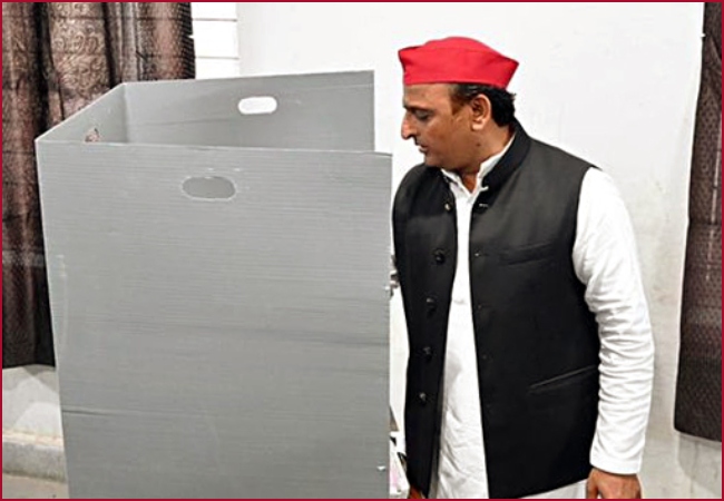 EVMs meant for training purpose were transported: UP electoral officer clarifies on Yadav’s allegations