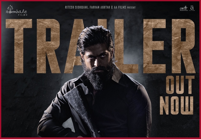 ‘KGF: Chapter 2’ trailer out: Yash, Sanjay Dutt, Raveena Tandon’s strong on screen presence wins hearts