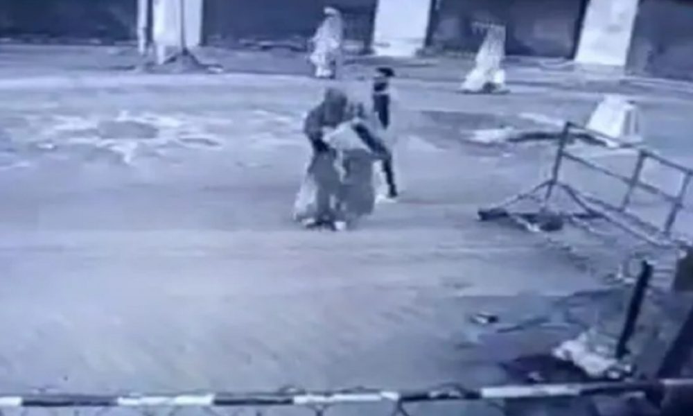 J&K: Burqa clad woman hurls grenade at CRPF camp in Sopore, VIDEO surfaces