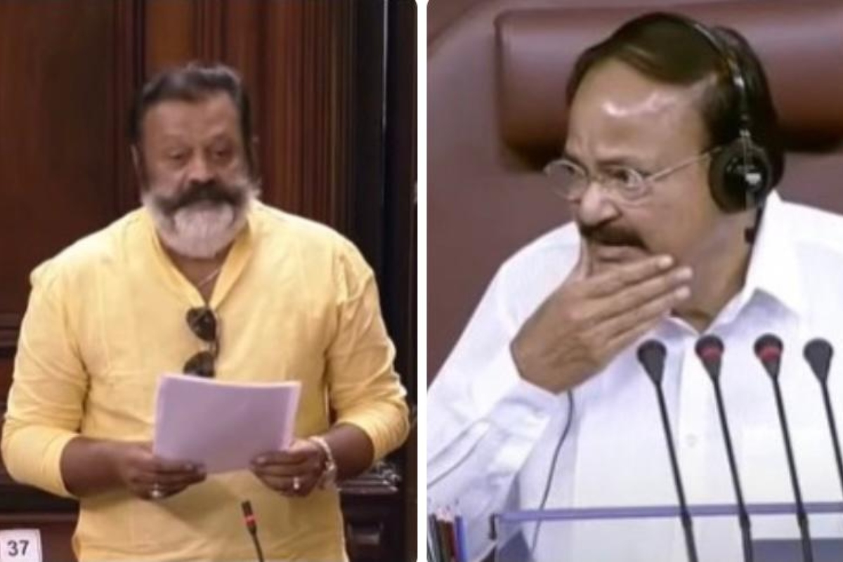 “Is that a mask or beard”: Venkaiah Naidu’s question to MP leaves parliamentarians in splits