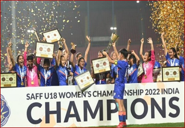 India girls clinch SAFF U-18 Women’s Championship 2022 title