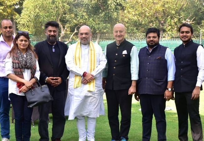 Anupam Kher thanks Amit Shah for inviting team ‘The Kashmir Files’ to his residence