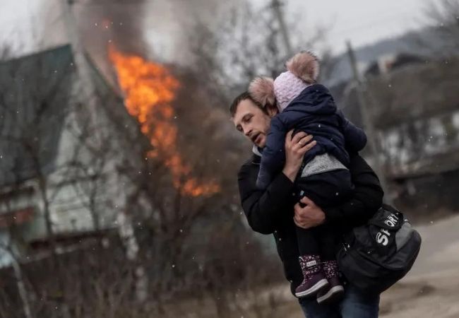 Russia Ukraine war: Air strike injures 17 people at children’s hospital in Mariupol