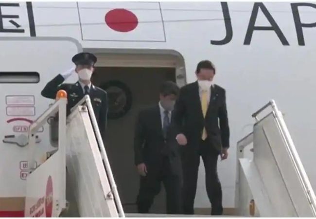 Japanese PM Fumio Kishida arrives in Delhi on 2-day visit