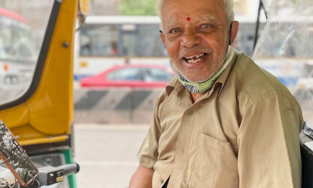 Meet Pataabi Raman: The 74-year-old English lecturer turned auto-driver is winning hearts online