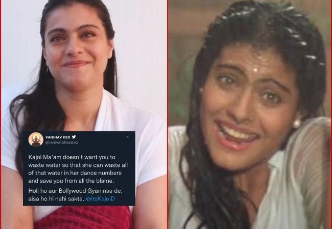 Kajol’s Holi message on ‘Save water’ kicks off storm on Twitter, know why