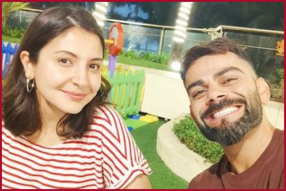Virat Kohli shares lovely selfie with wife Anushka Sharma from Vamika’s playhouse?