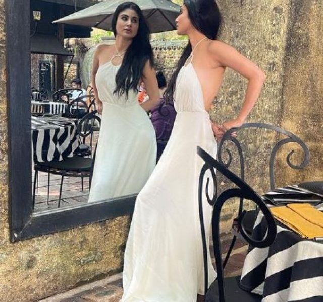 Mouni Roy is ‘HOT and SEXY’ in white backless dress