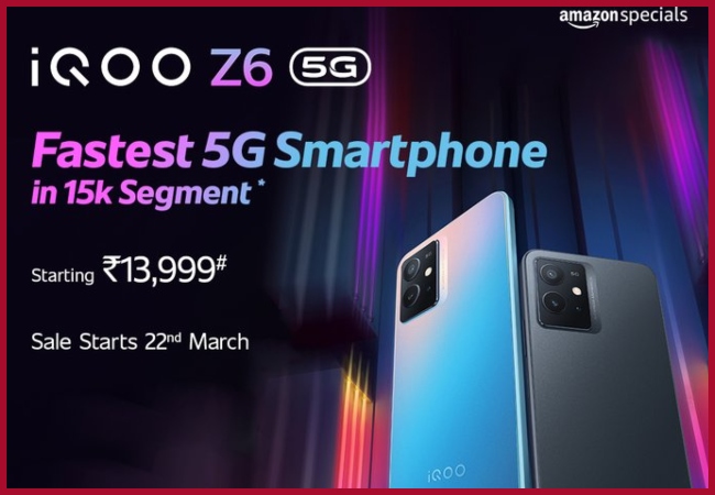 iQoo Z6 5G launched in India: Check features, price and when and where you can buy this phone