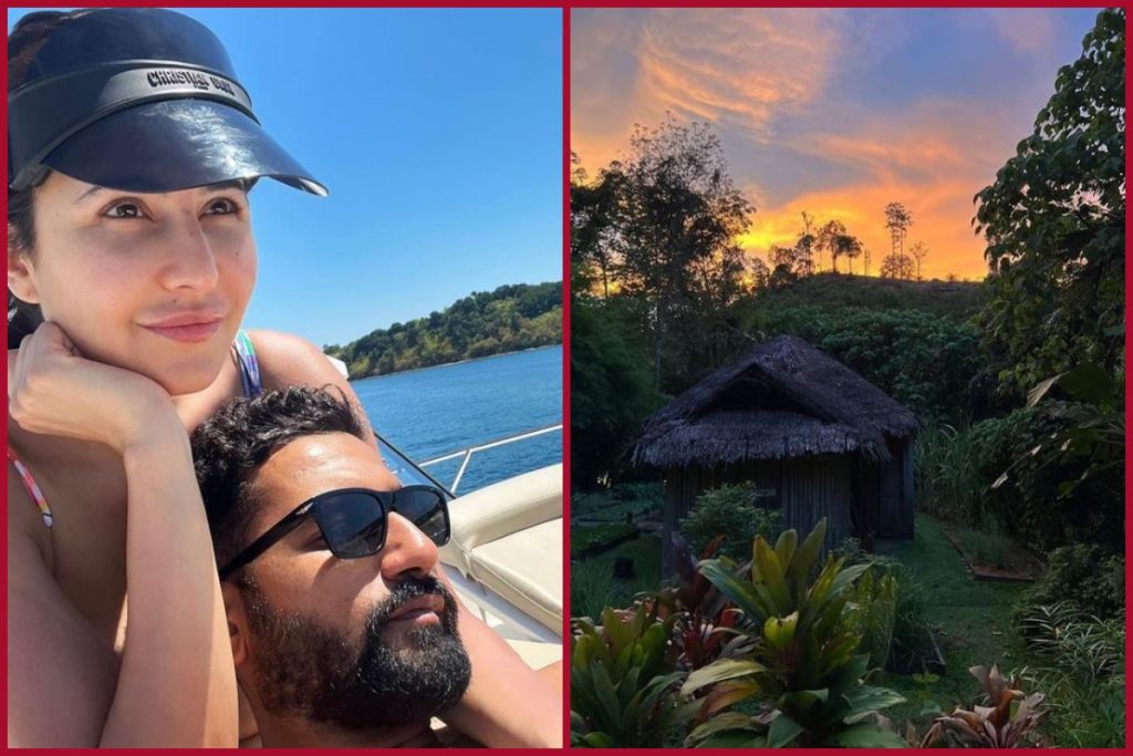 Katrina Kaif shares first picture from her vacation with husband Vicky Kaushal and its all about 'LOVE'