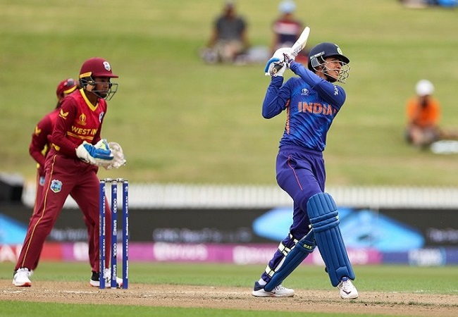 Women’s CWC: Smriti Mandhana, Harmanpreet Kaur tons against WI guide India to their best World Cup score