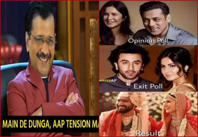 Social Humour: Netizens erupt into witty memes as exit poll predictions for five states come in