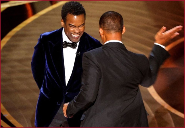Oscars 2022: Will Smith punches Chris Rock over a joke about his wife (VIDEO)