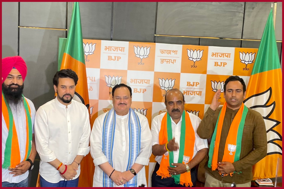 Big jolt to AAP in Himachal, its state president Anup Kesari joins BJP