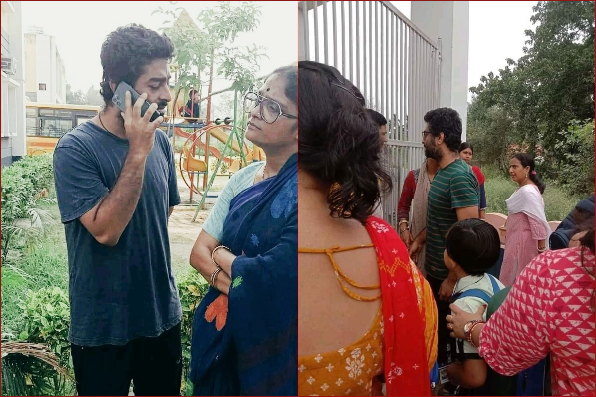 “Down to Earth”: Arijit Singh wait outside son’s school with other parents in simple clothes, no star treatment