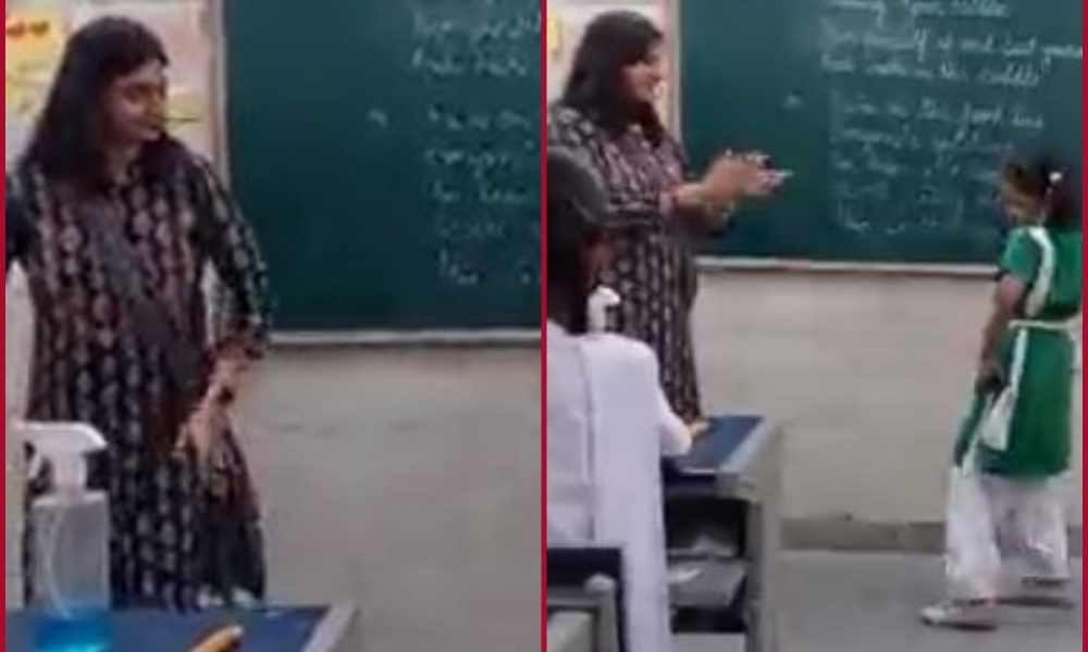Delhi School: English teacher wins students’ hearts by performing dance in class on demand