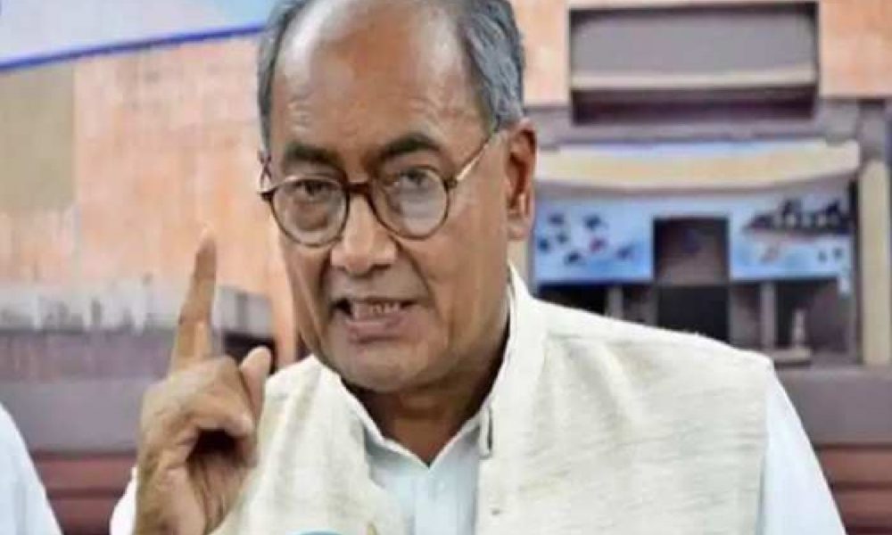 ‘BJP pays Muslim boys to pelt stones’, claims Digvijay Singh; party slams ‘apologist Cong’
