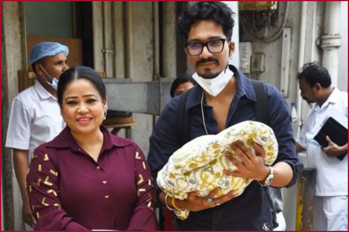 Bharti Singh, Haarsh Limbachiyaa make first public appearance after child’s birth-VIRAL VIDEO