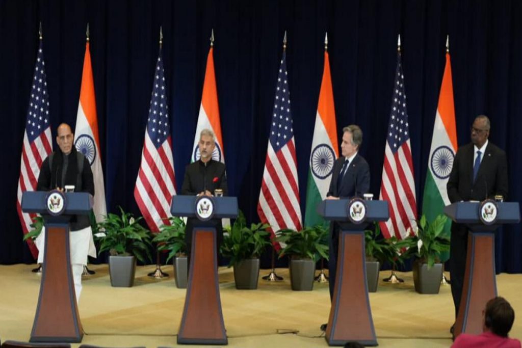 India US -- 2+2 ministerial talks -