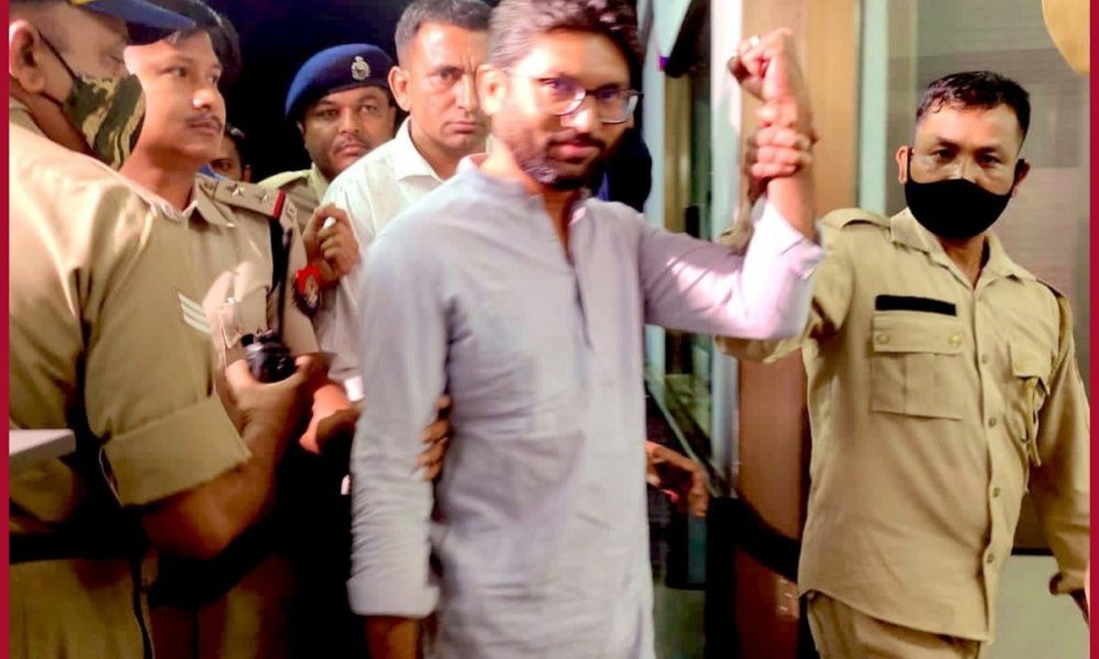 Minutes after getting bail, Assam police re-arrests Gujarat MLA Jignesh Mevani in another case