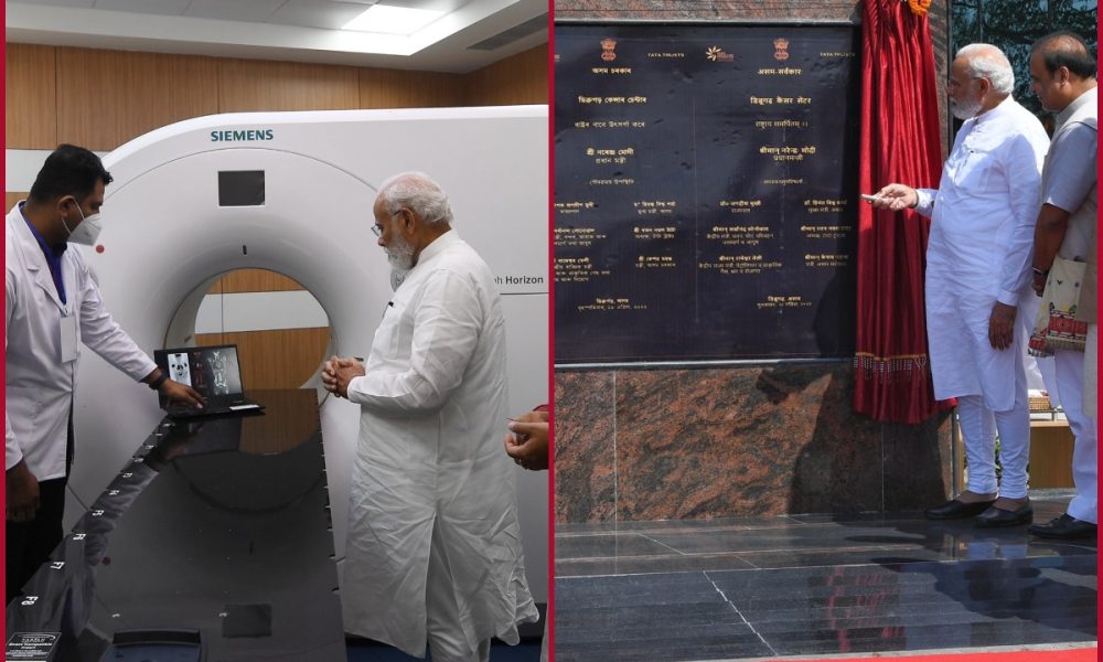 PM Modi, Ratan Tata inaugurate 7 state-of-the-art cancer hospitals in Assam