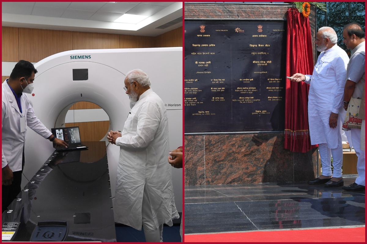 PM Modi, Ratan Tata inaugurate 7 state-of-the-art cancer hospitals in Assam