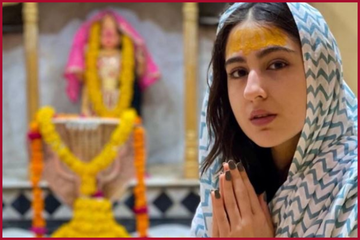Sara Ali Khan, Vikrant Massey visit Gujarat’s Nageshvara Jyotirlinga Temple amid ‘Gaslight’ shoot
