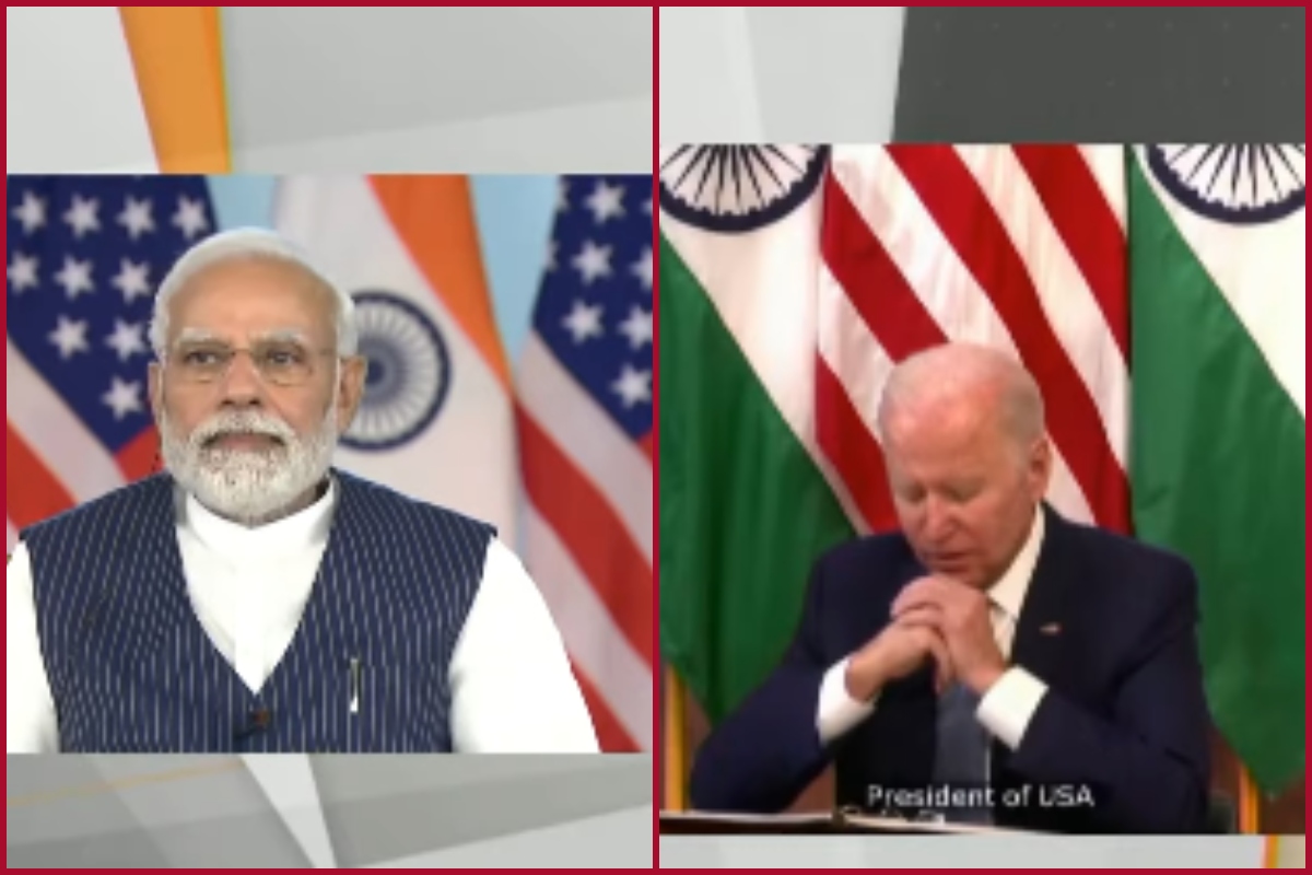 At virtual meet with PM Modi, US President lauds India’s humanitarian support for Ukraine people